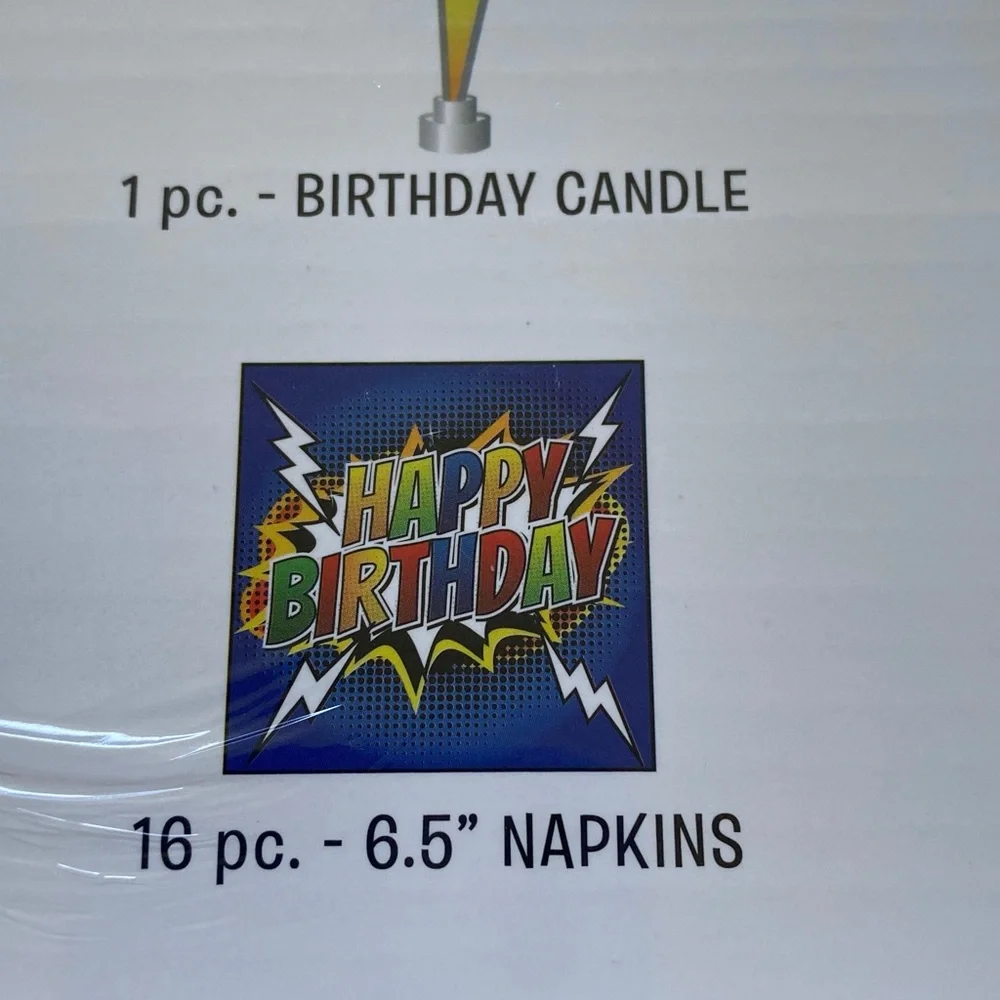Happy Birthday Party in a Box Birthday Set - Multicolor